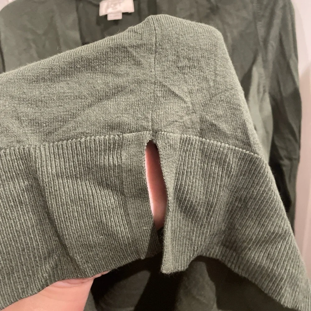 LOFT Sage Green Knit Sweater